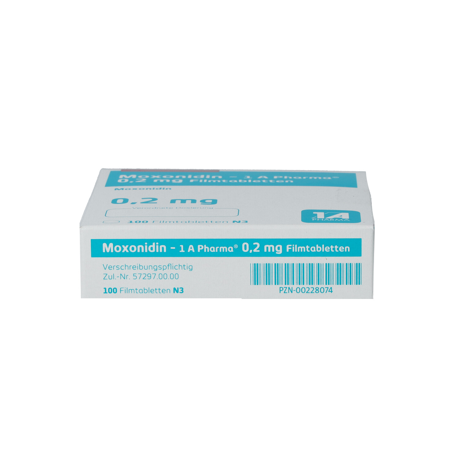 MOXONIDIN-1A Pharma 0,2 mg Filmtabletten