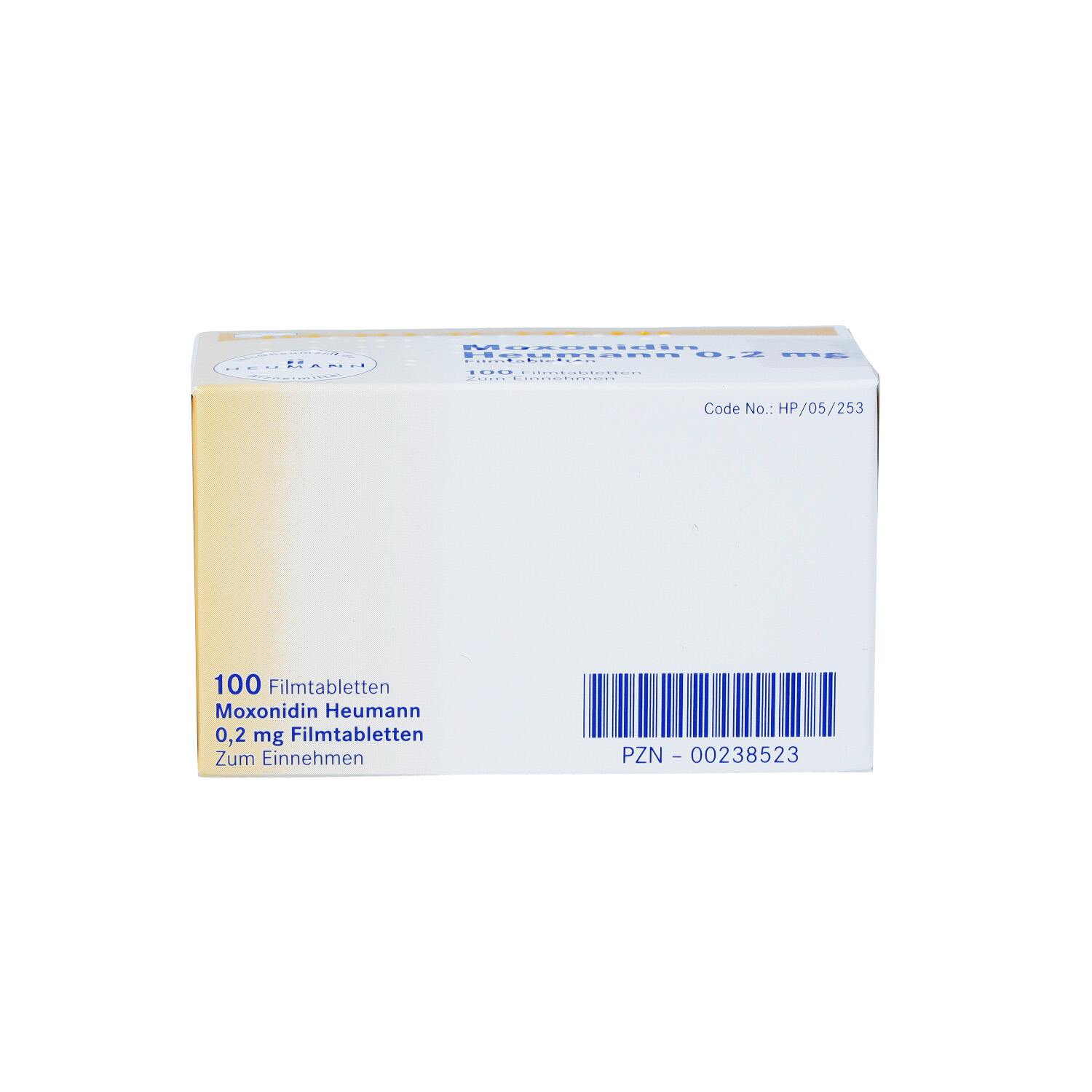 MOXONIDIN Heumann 0,2 mg Filmtabletten