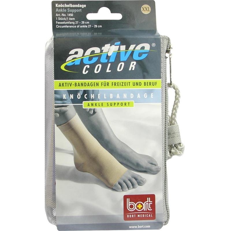 BORT ActiveColor Knöchelbandage XXL haut