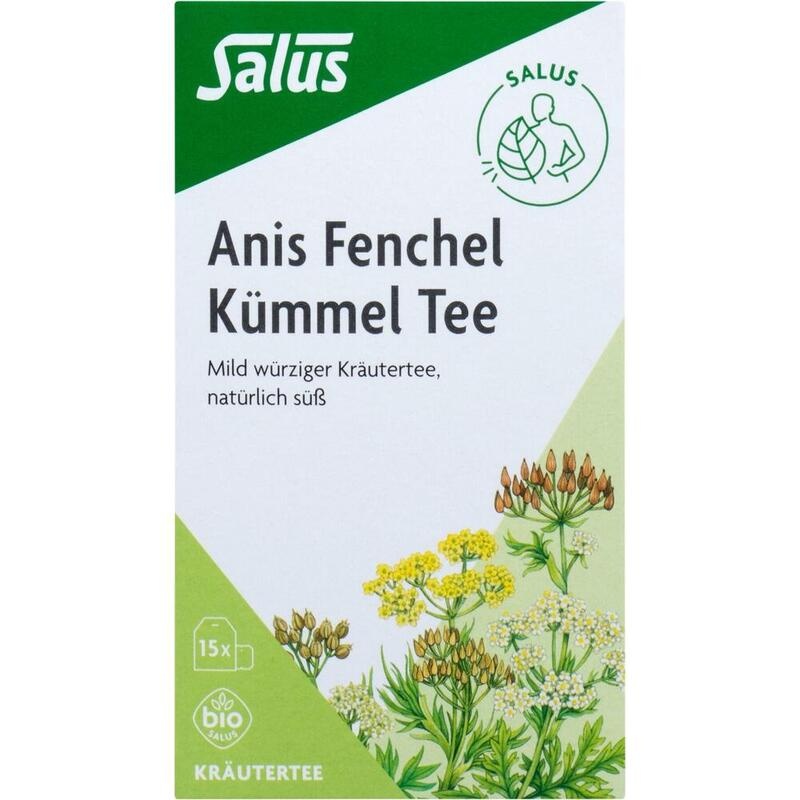 ANIS FENCHEL Kümmel Tee AFeKü Bio Salus Filterbtl.
