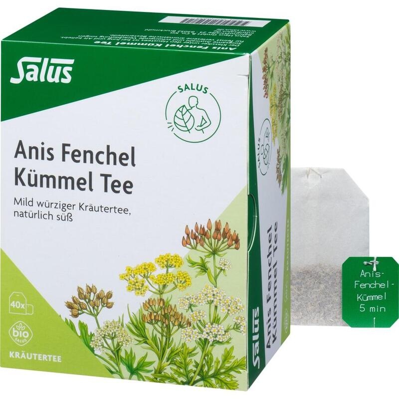 ANIS FENCHEL Kümmel Tee AFeKü Bio Salus Filterbtl.