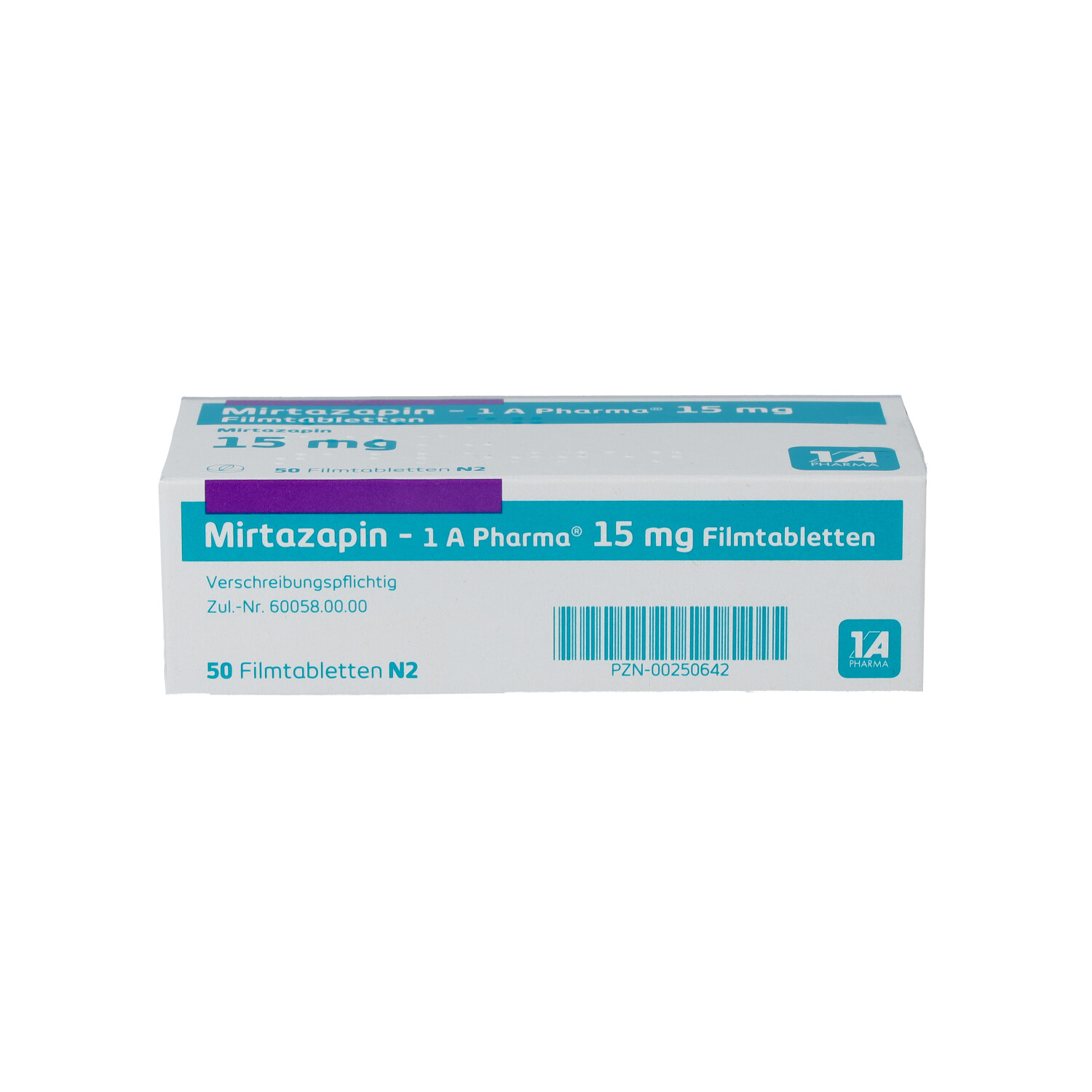 MIRTAZAPIN-1A Pharma 15 mg Filmtabletten