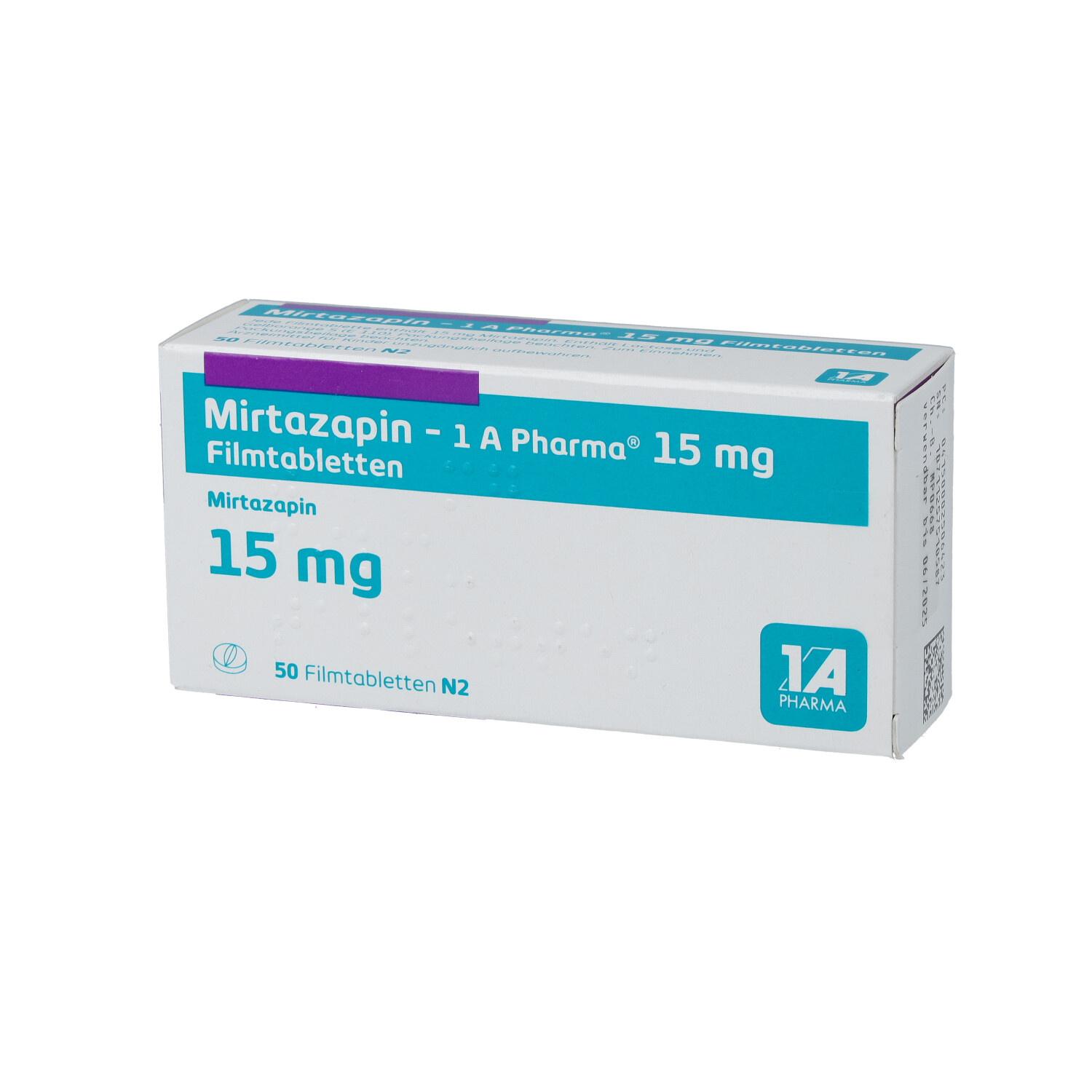 MIRTAZAPIN-1A Pharma 15 mg Filmtabletten