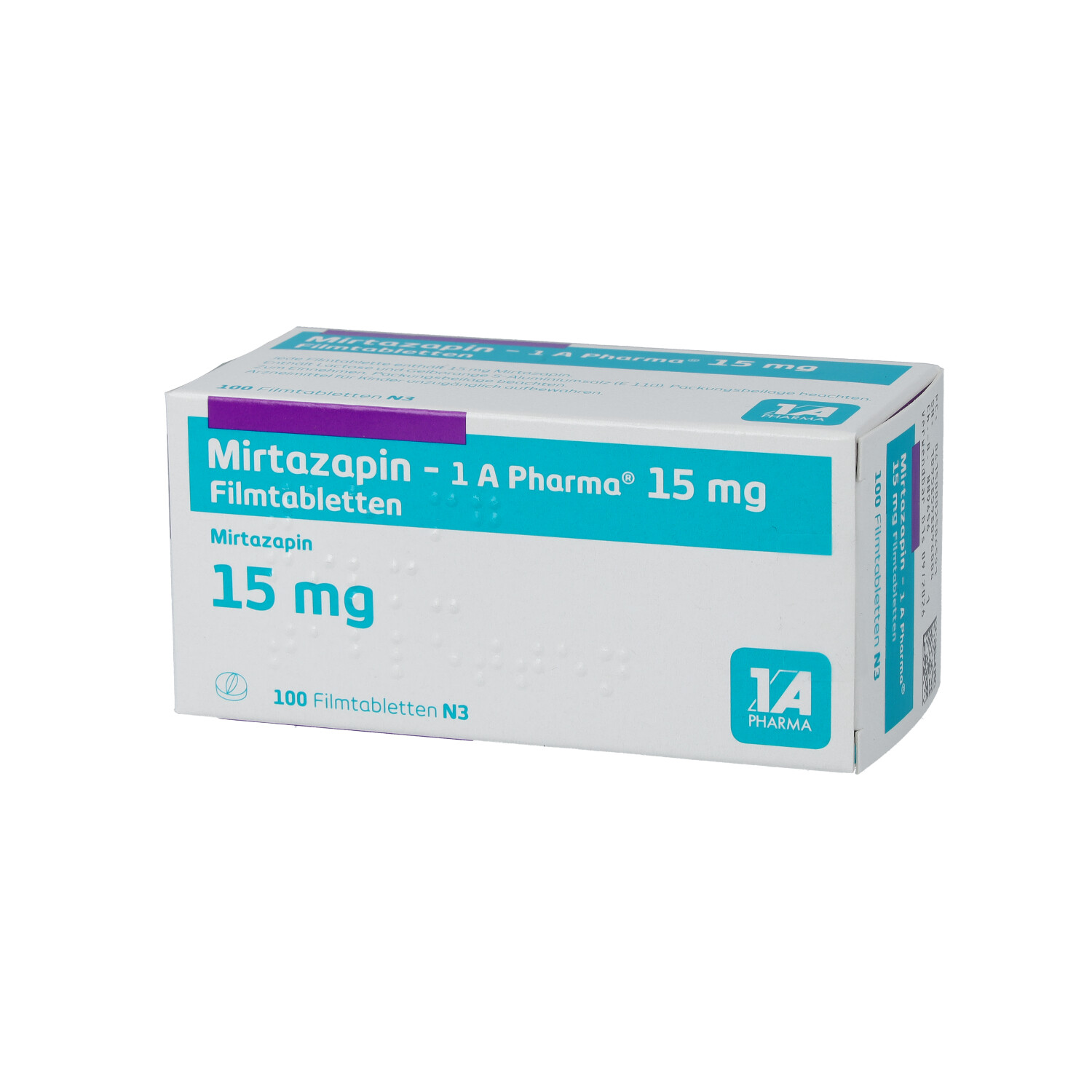 MIRTAZAPIN-1A Pharma 15 mg Filmtabletten