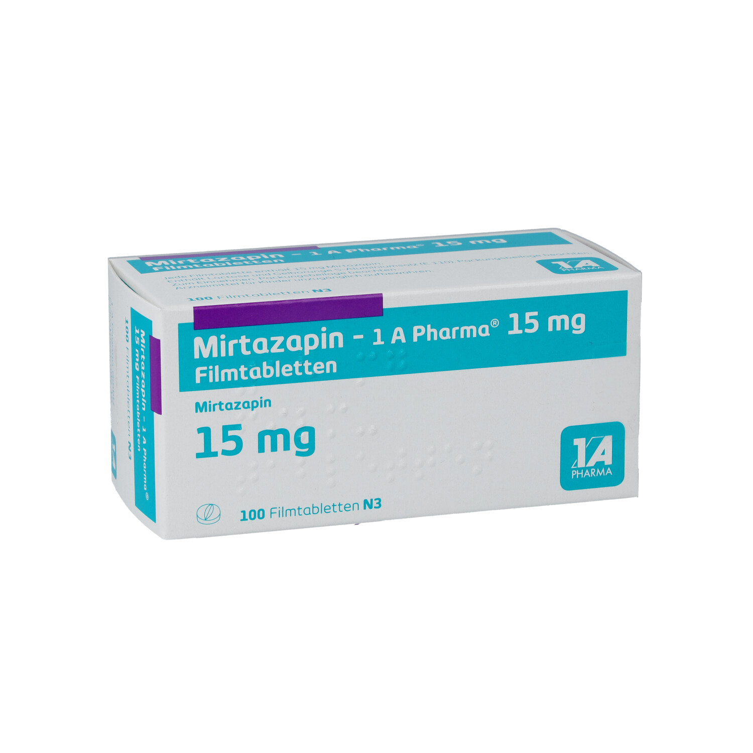 MIRTAZAPIN-1A Pharma 15 mg Filmtabletten