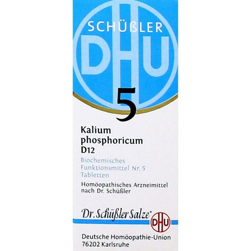 BIOCHEMIE DHU 5 Kalium phosphoricum D 12 Tabletten