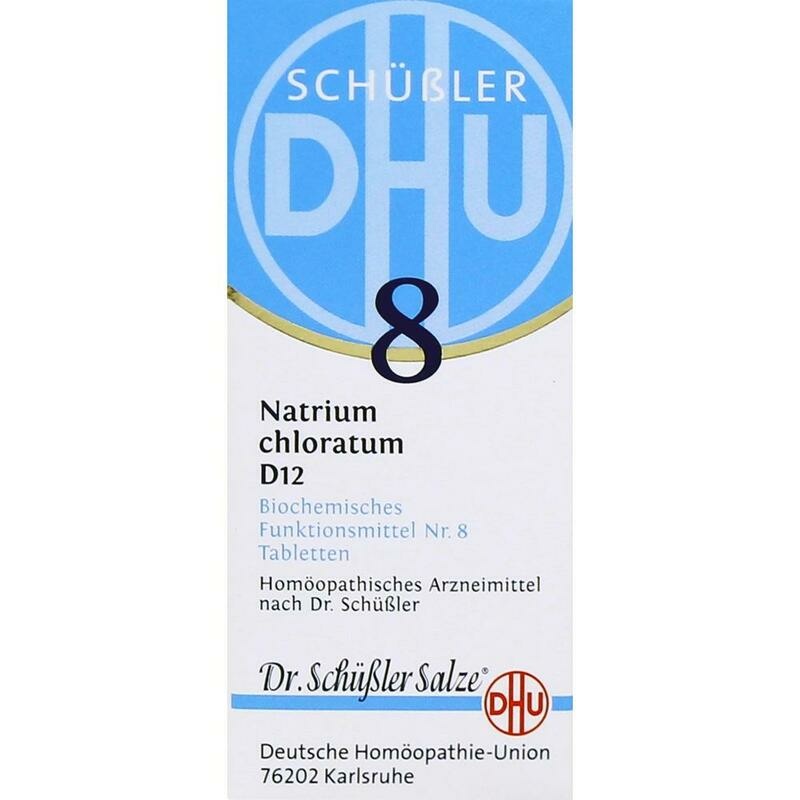BIOCHEMIE DHU 8 Natrium chloratum D 12 Tabletten
