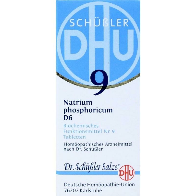 BIOCHEMIE DHU 9 Natrium phosphoricum D 6 Tabletten