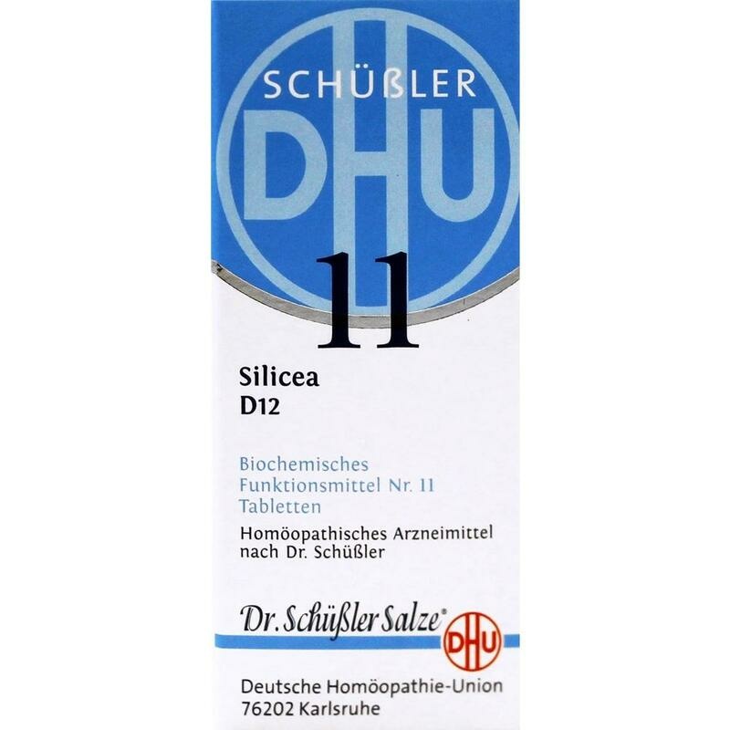 BIOCHEMIE DHU 11 Silicea D 12 Tabletten