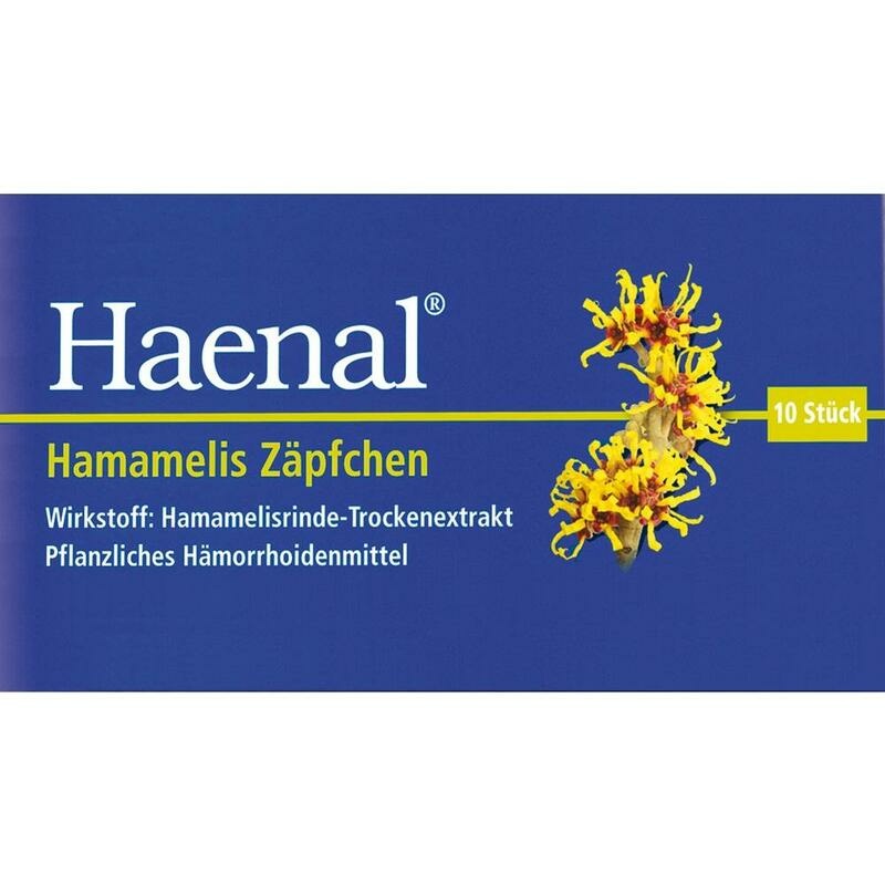 HAENAL Hamamelis Zäpfchen