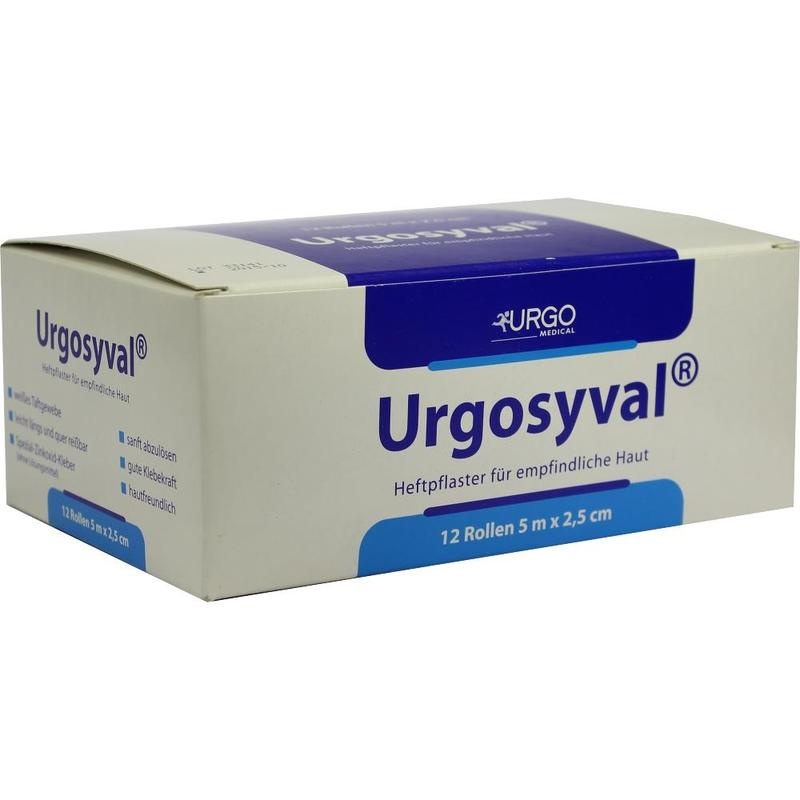 URGOSYVAL 2,5 cmx5 m o.Schutzring