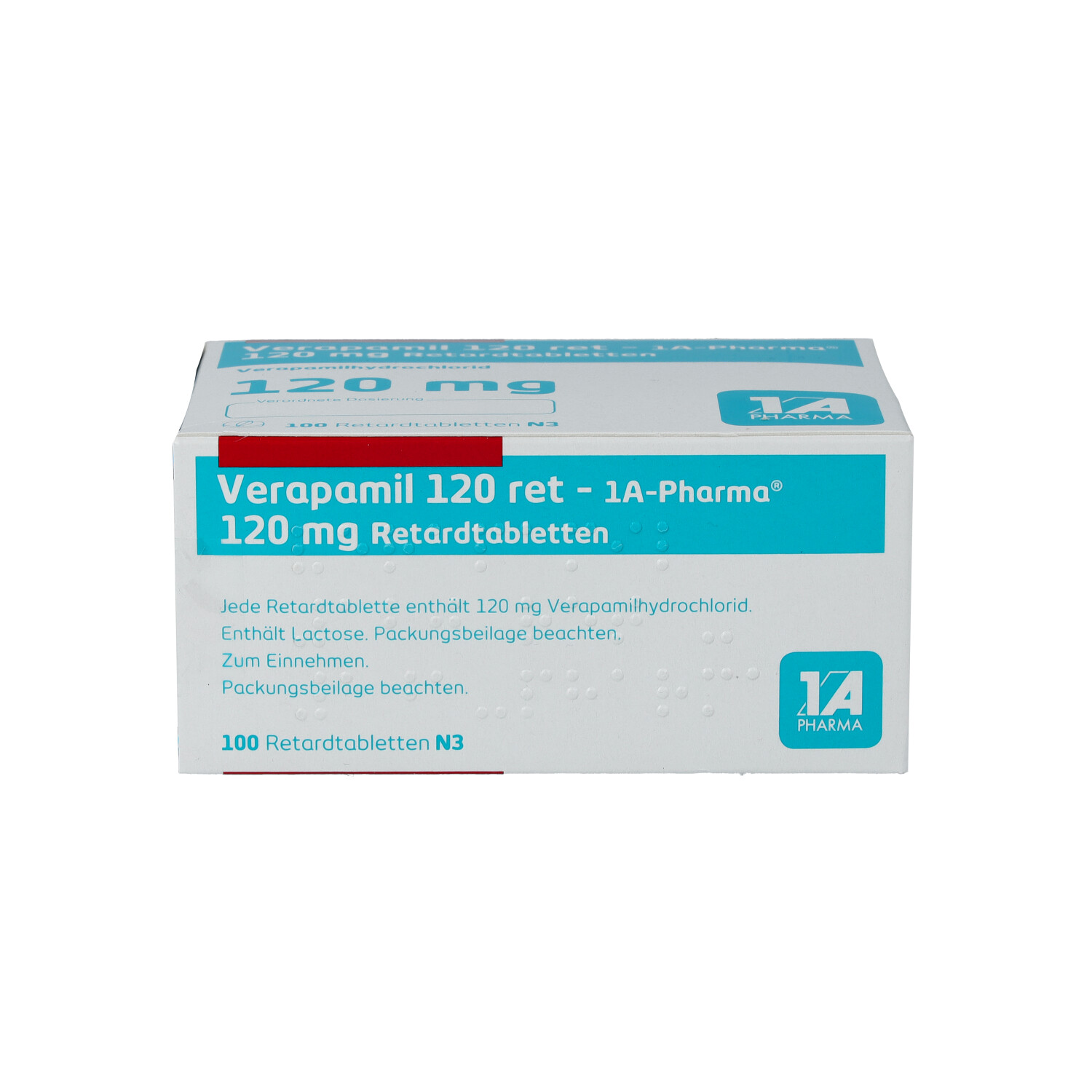 VERAPAMIL 120 retard-1A Pharma Tabl.