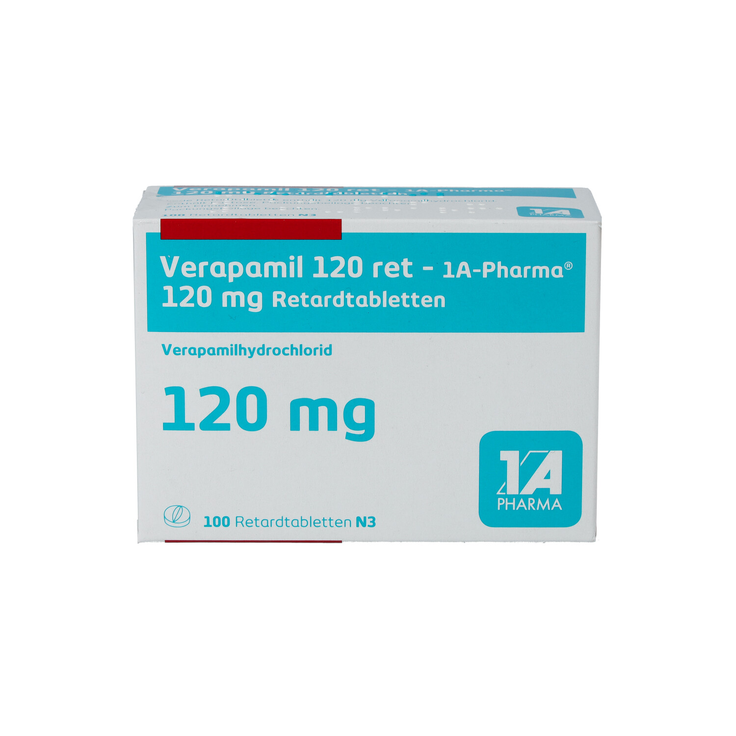 VERAPAMIL 120 retard-1A Pharma Tabl.