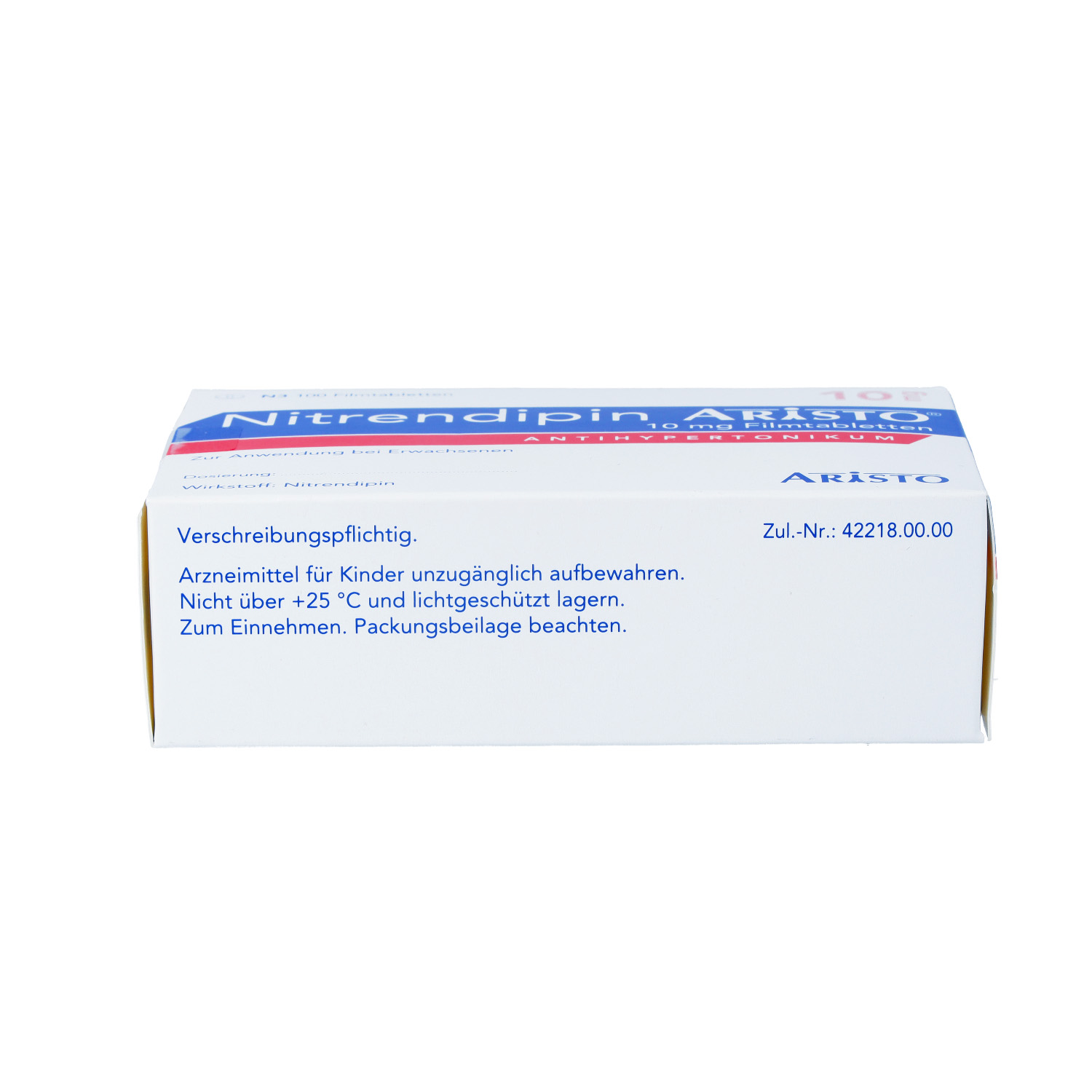 NITRENDIPIN Aristo 10 mg Filmtabletten
