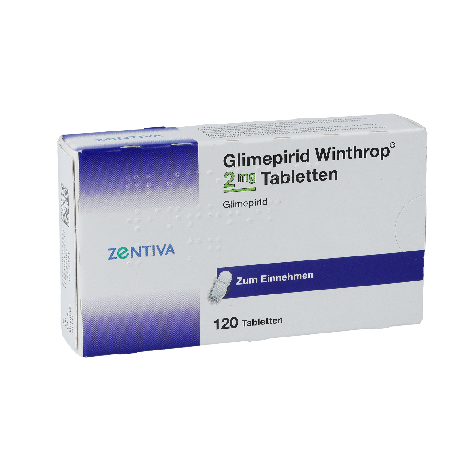 GLIMEPIRID Winthrop 2 mg Tabletten