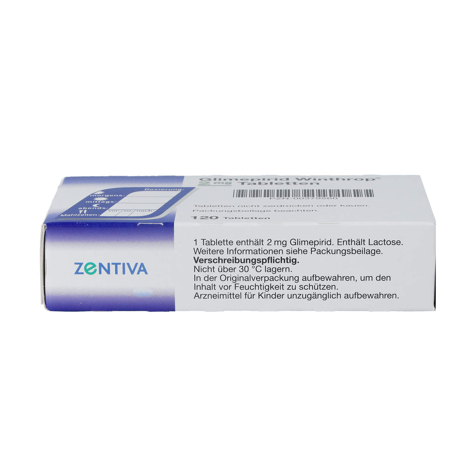 GLIMEPIRID Winthrop 2 mg Tabletten