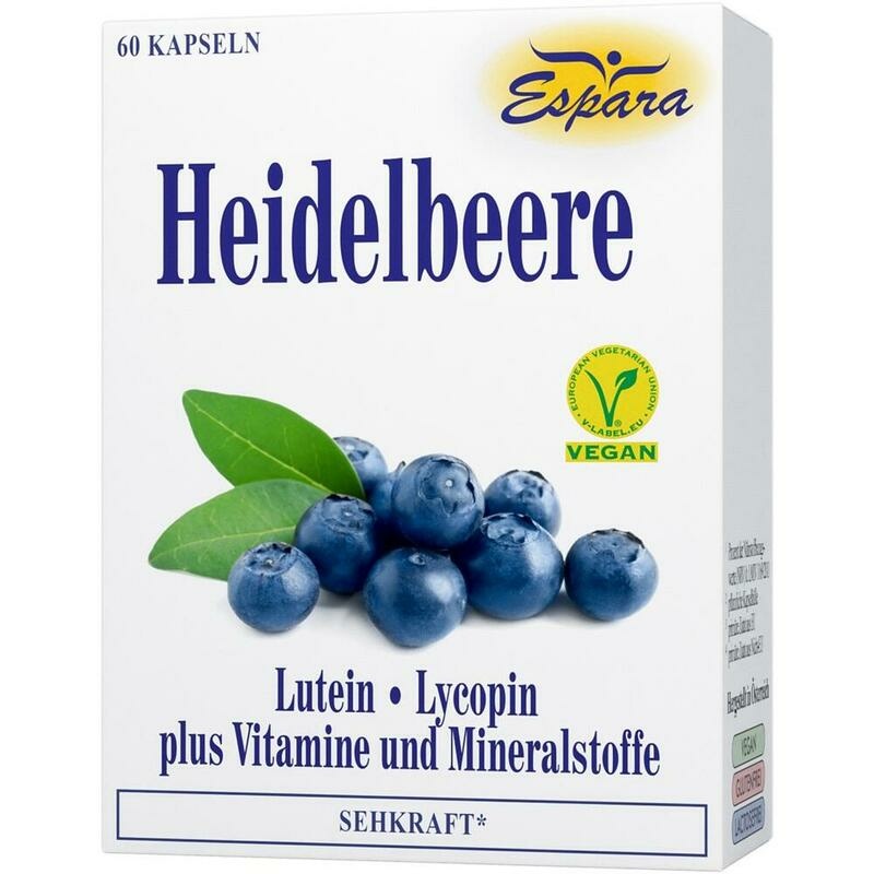 HEIDELBEERE KAPSELN