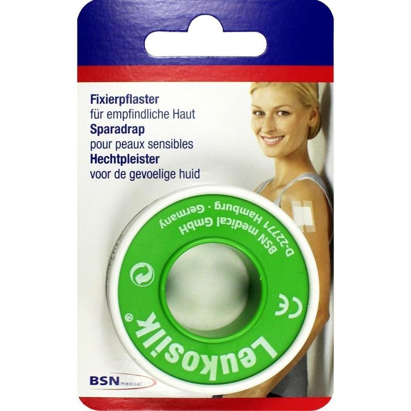 LEUKOSILK 1,25 cmx5 m Blisterkarte