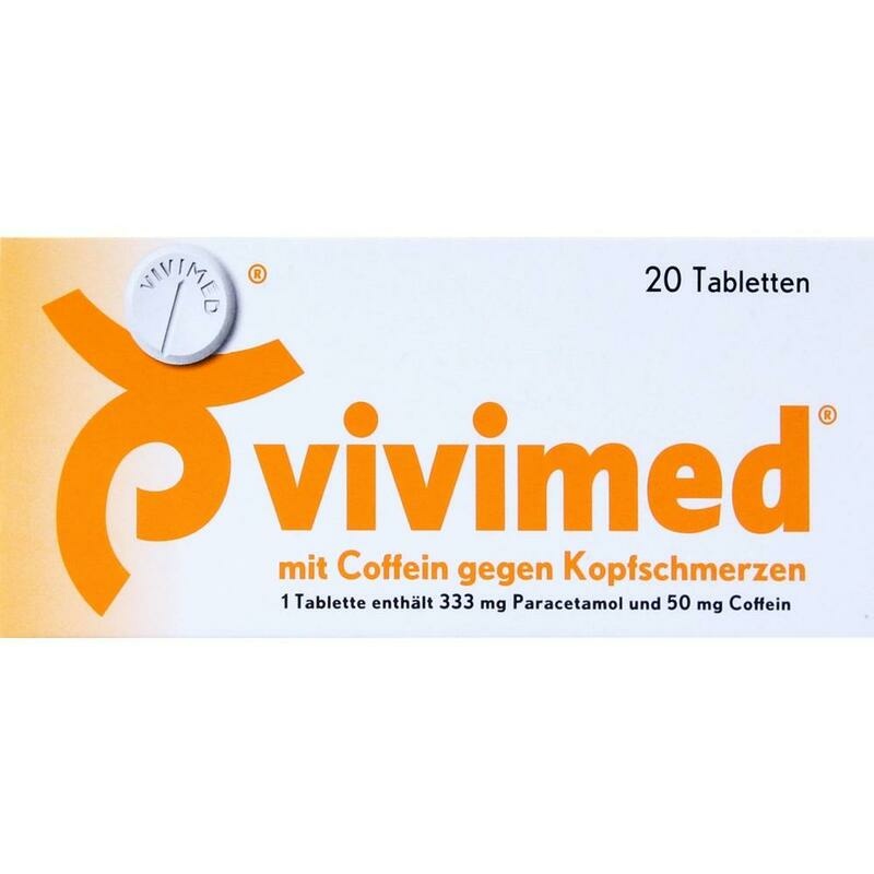 VIVIMED mit Coffein gegen Kopfschmerzen Tabletten