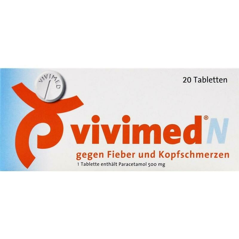 VIVIMED N gegen Fieber und Kopfschmerzen Tabletten