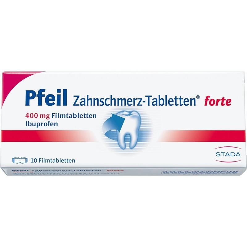 PFEIL Zahnschmerz-Tabletten forte Filmtabletten