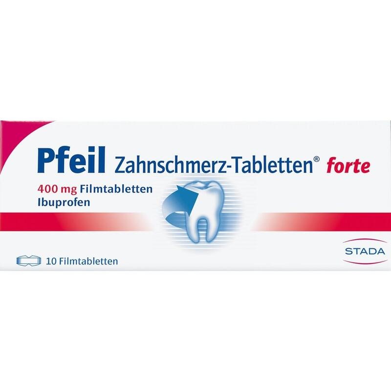 PFEIL Zahnschmerz-Tabletten forte Filmtabletten