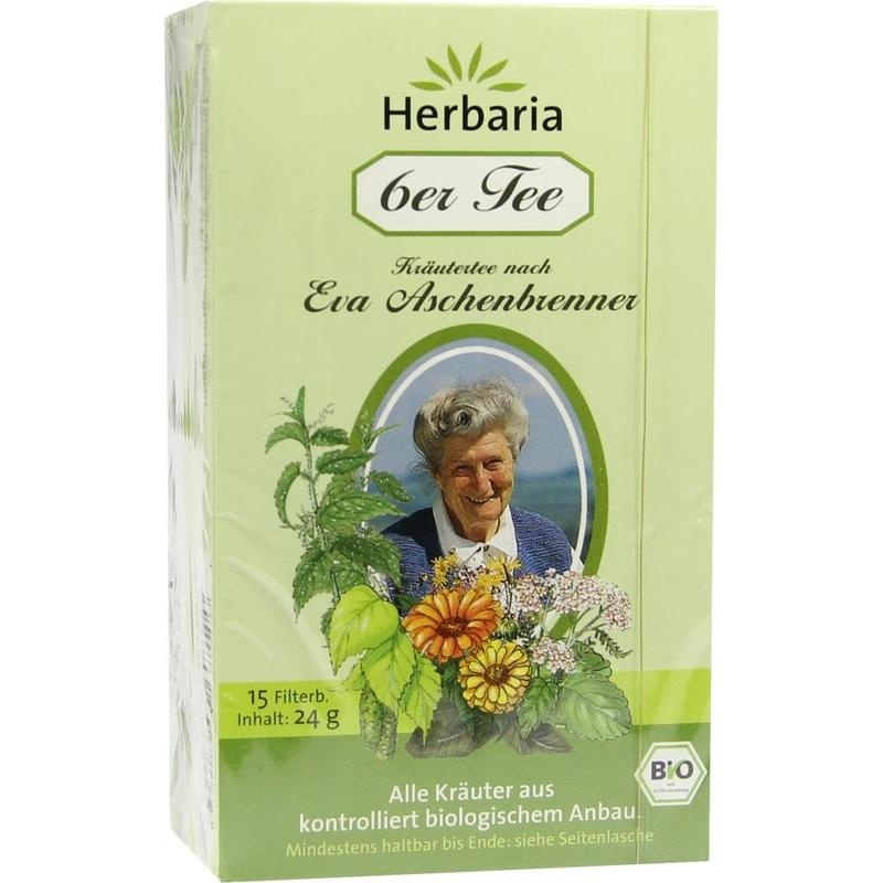 6ER Tee nach Eva Aschenbrenner Filterbeutel