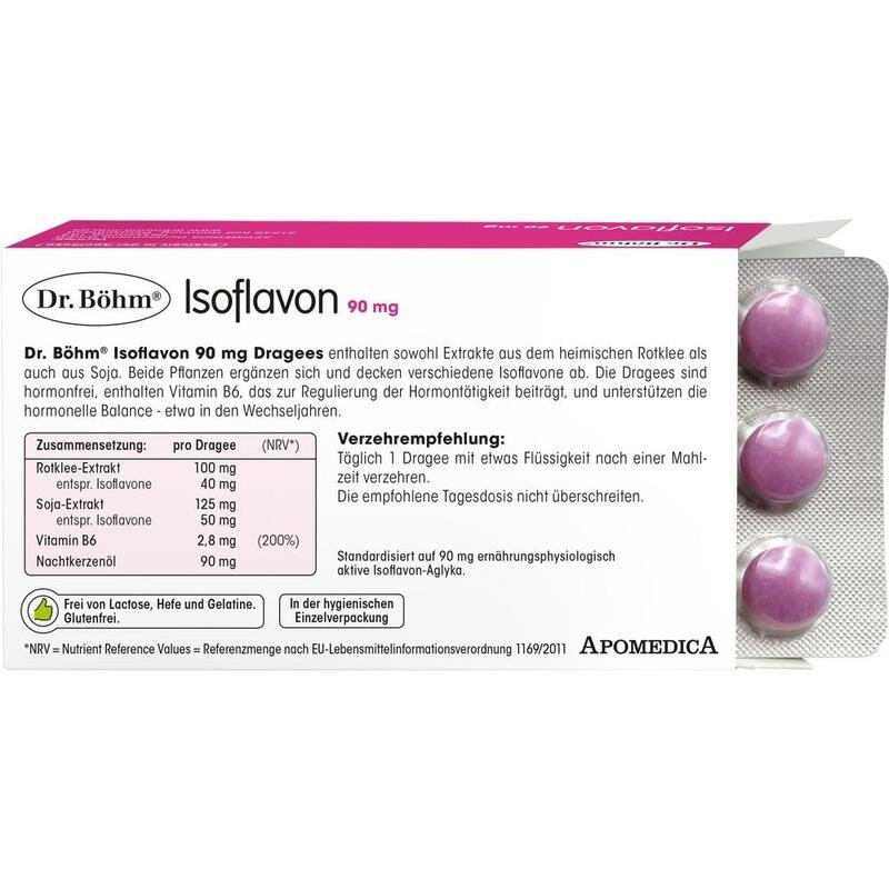 DR.BÖHM Isoflavon 90 mg Dragees