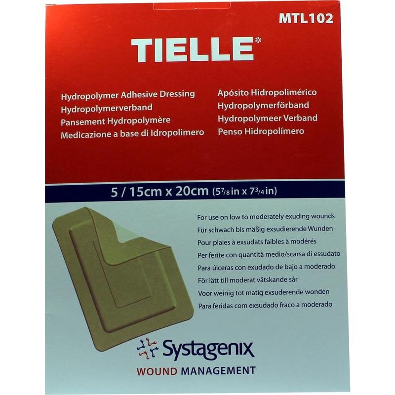 TIELLE Hydropolymer-Verband 15x20 cm steril