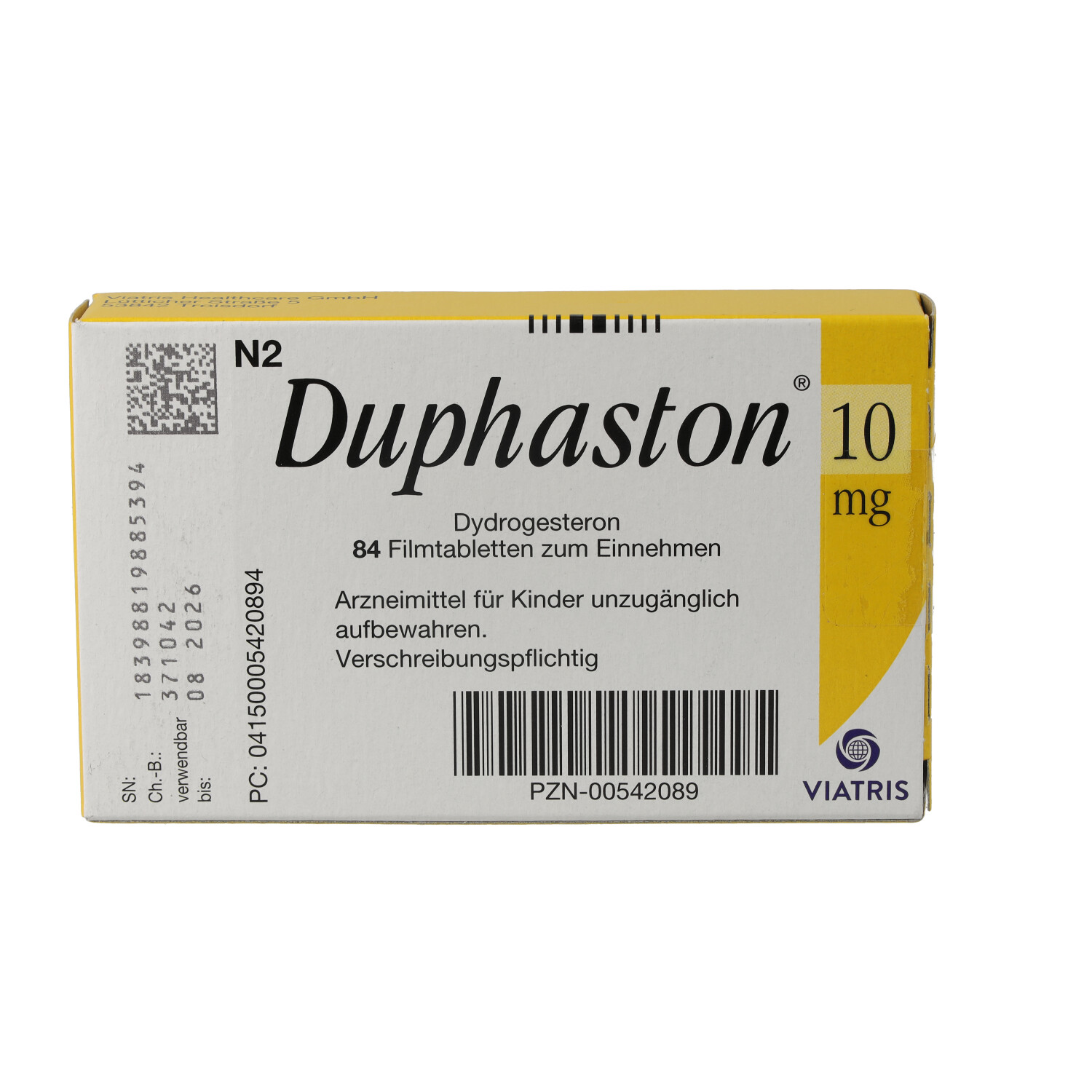 DUPHASTON 10 mg Filmtabletten