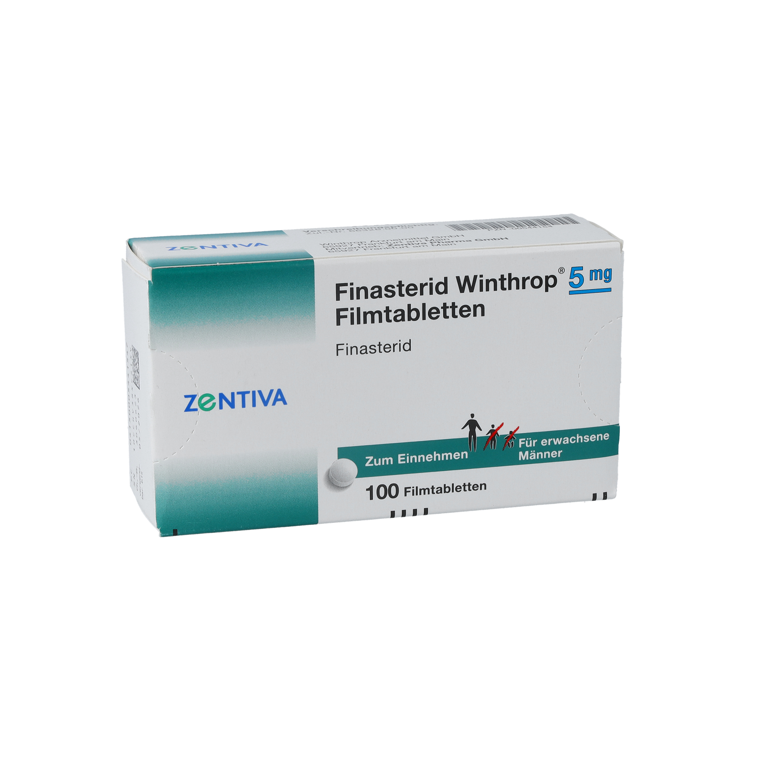 FINASTERID Winthrop 5 mg Filmtabletten
