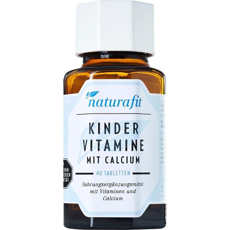 NATURAFIT Kindervitamine m.Calcium Lutschtabletten