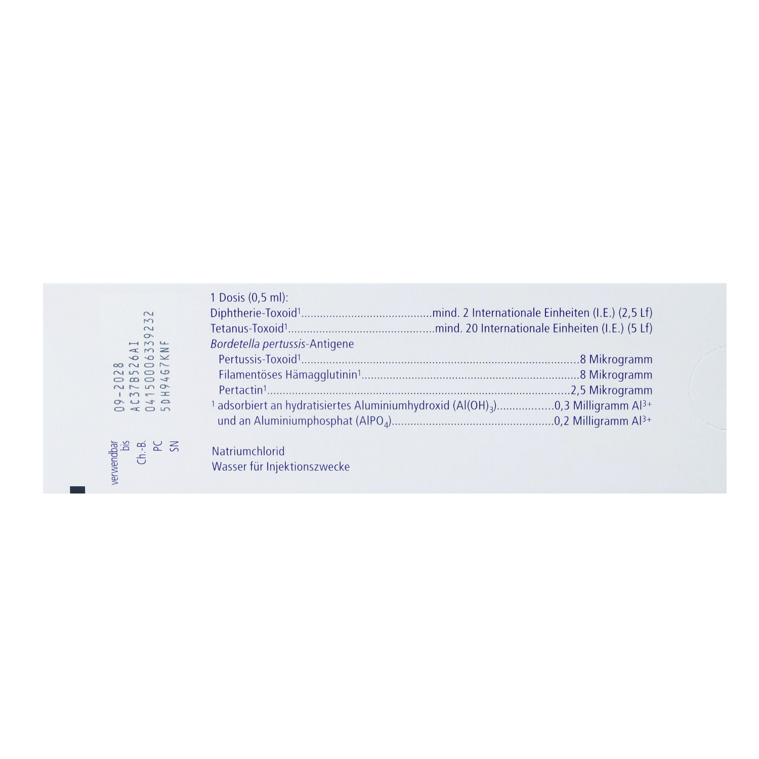 BOOSTRIX Inj.-Susp.i.e.Fertigspritze