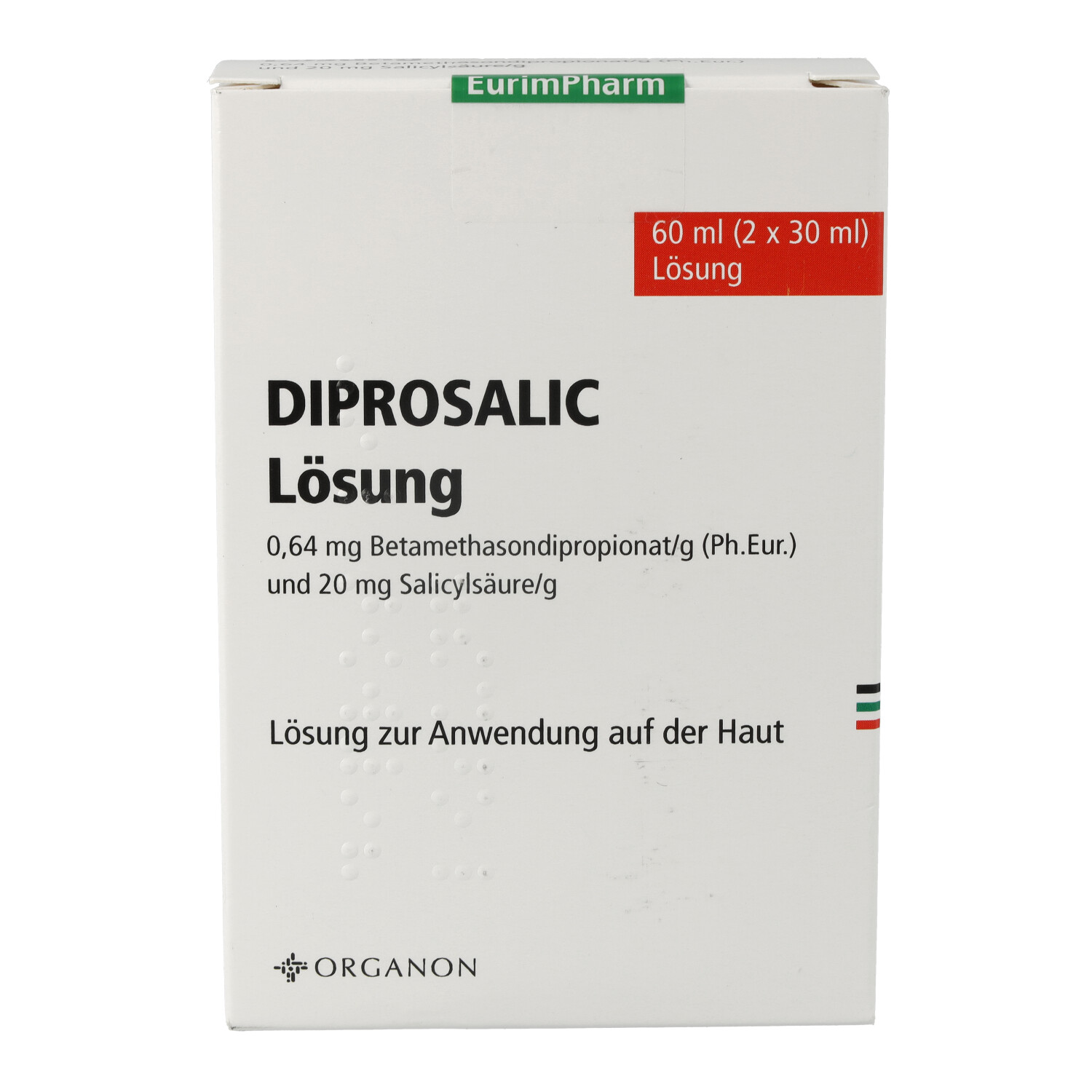 DIPROSALIC Lösung 0,64 mg/g + 20 mg/g