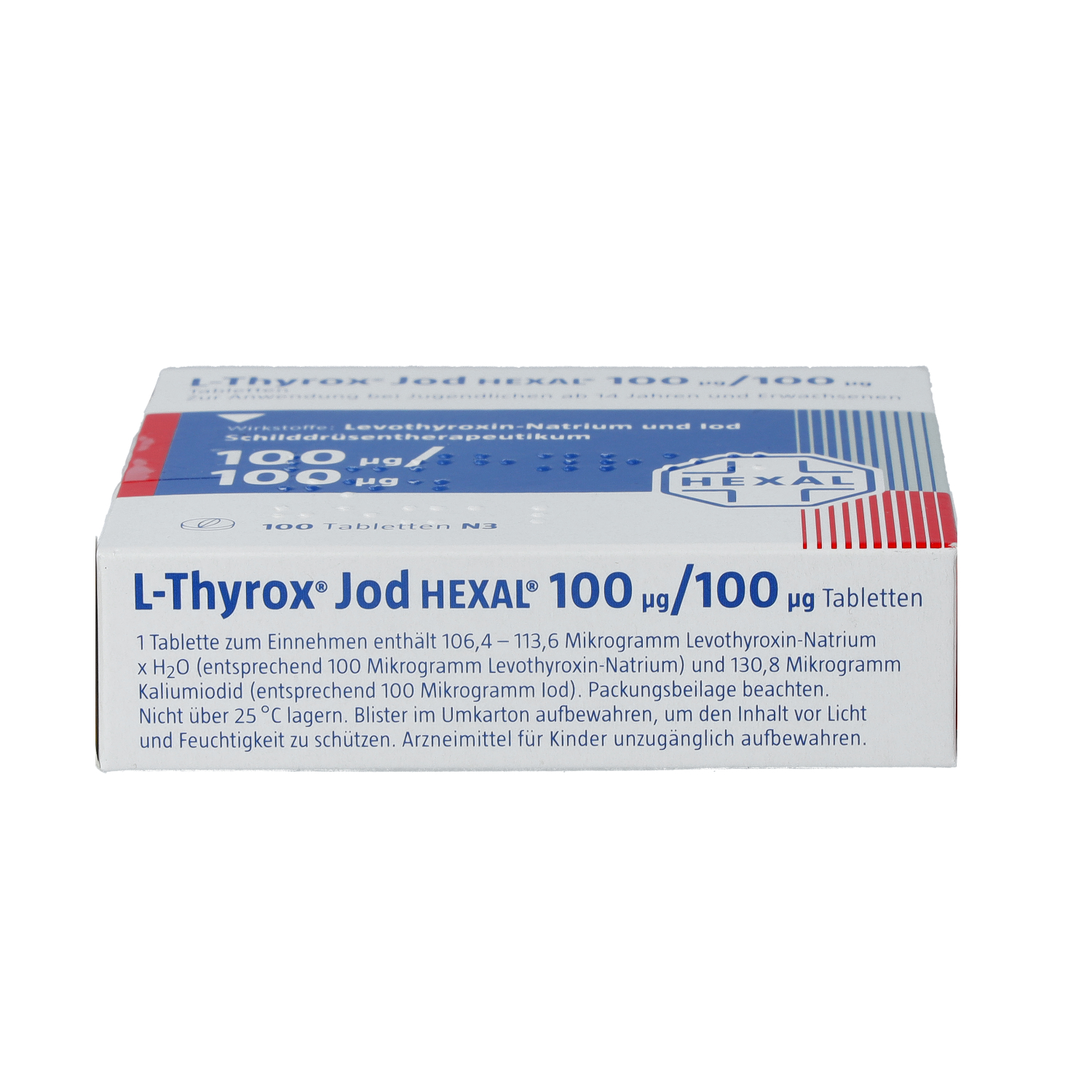 L-THYROX Jod HEXAL 100/100 Tabletten