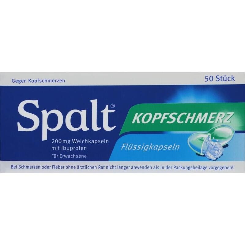 SPALT Kopfschmerz Weichkapseln