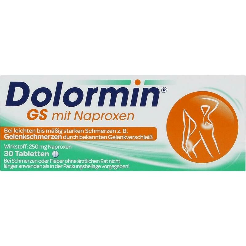 DOLORMIN GS mit Naproxen Tabletten