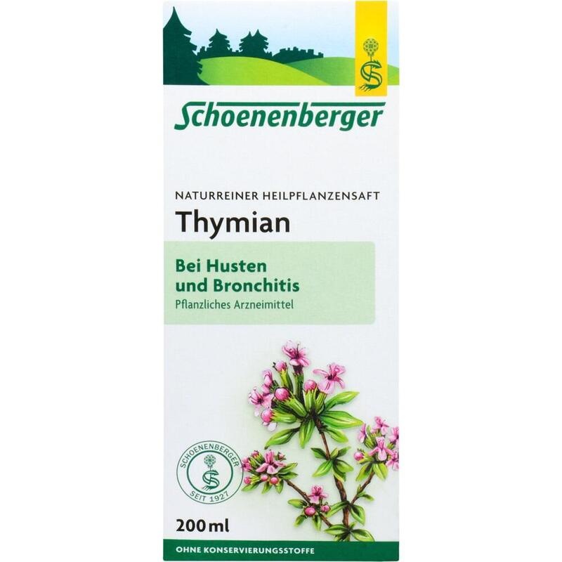 THYMIAN SAFT Schoenenberger