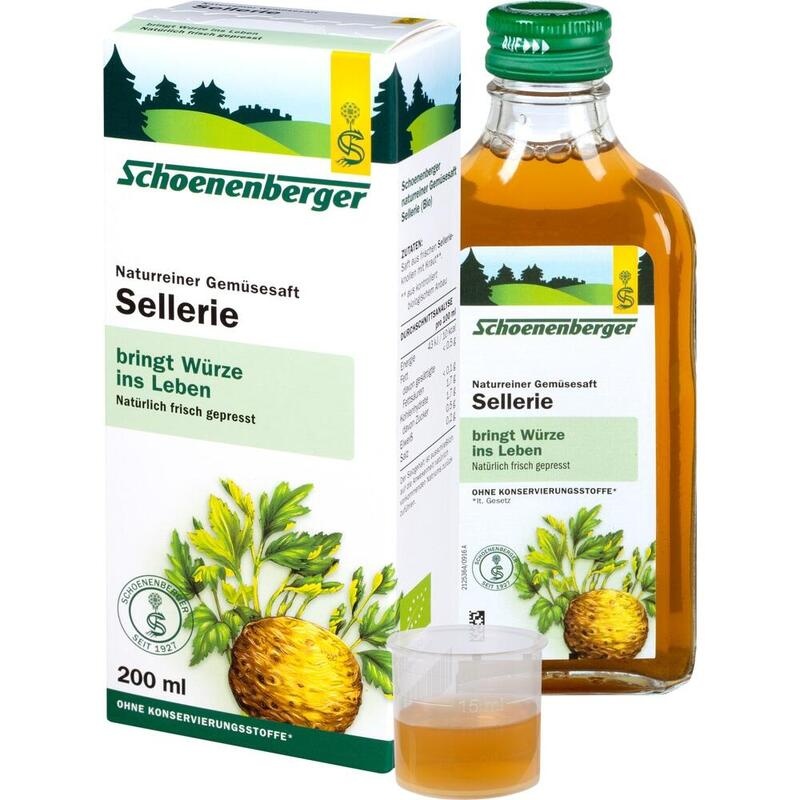 SELLERIE SCHOENENBERGER Heilpflanzensäfte