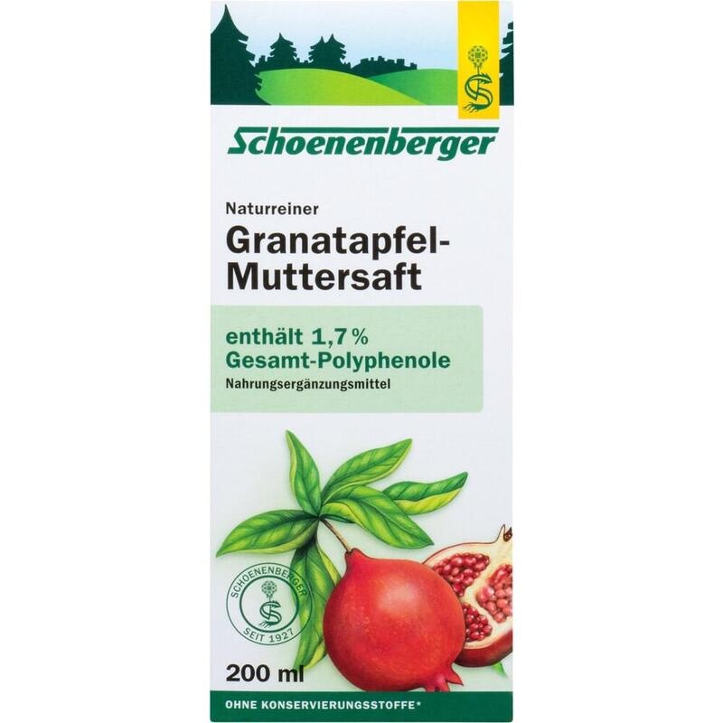 GRANATAPFEL MUTTERSAFT Schoenenberger