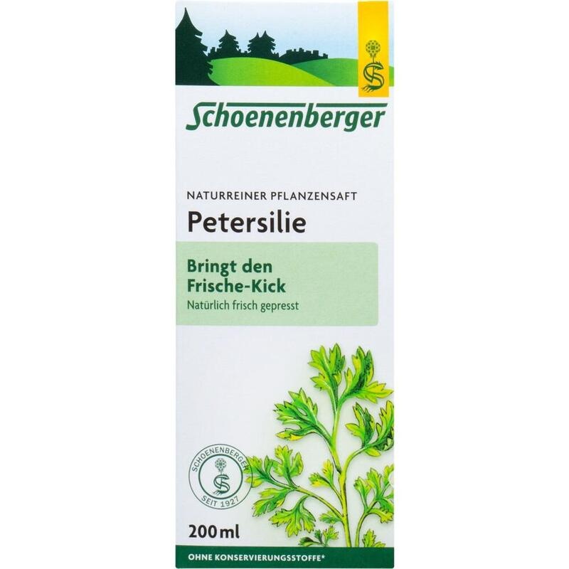 PETERSILIE Schoenenberger Heilpflanzensäfte