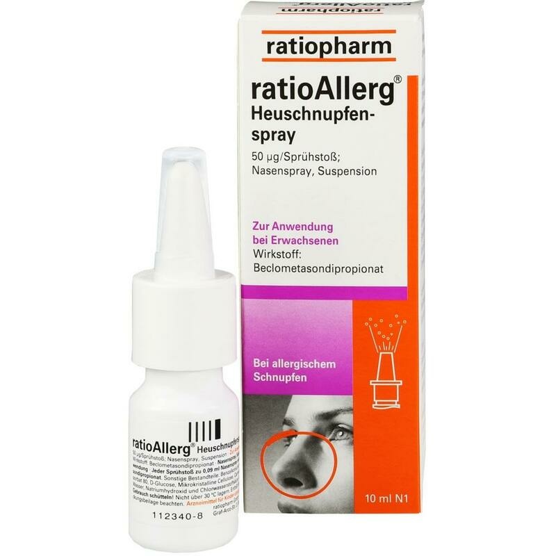 RATIOALLERG Heuschnupfenspray