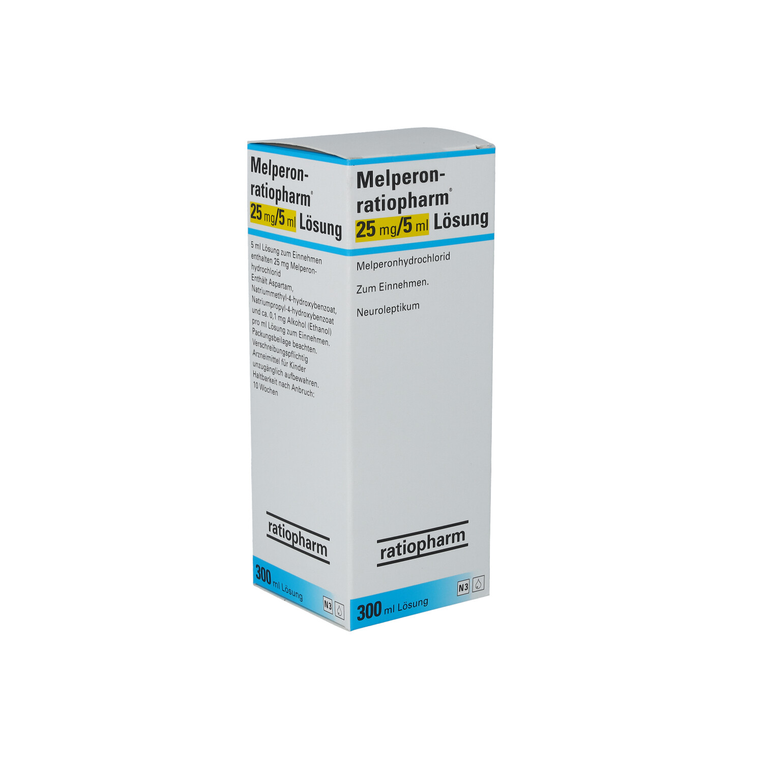 MELPERON-ratiopharm 25 mg/5 ml Lösung