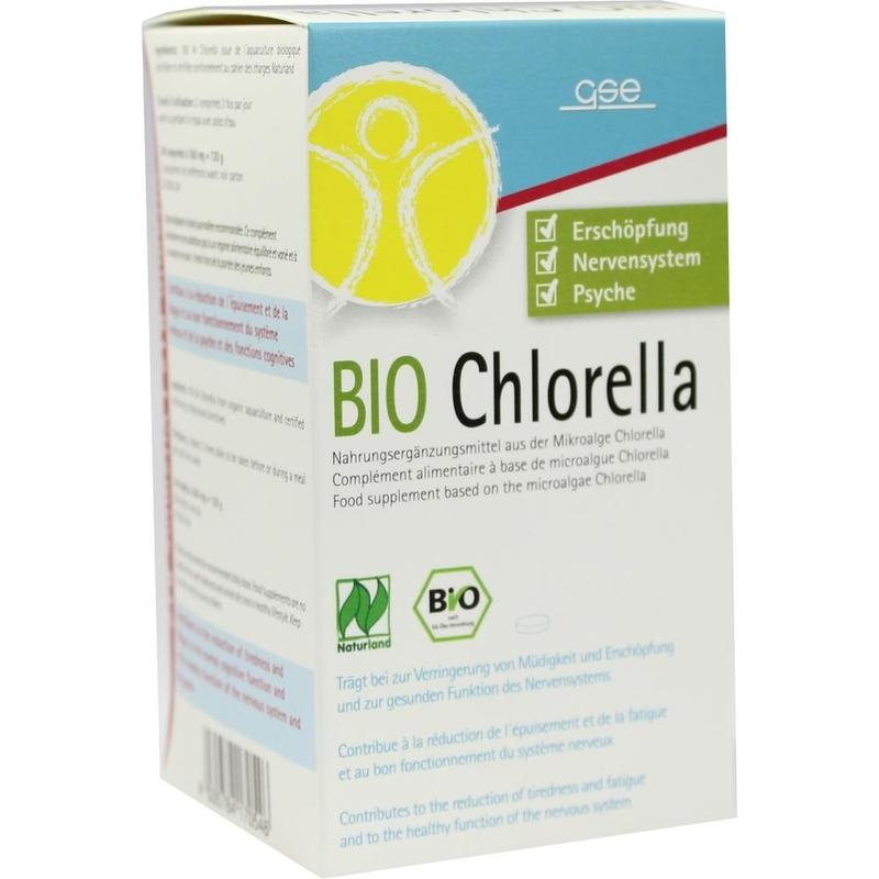 GSE Chlorella 500 mg Bio Naturland Tabletten