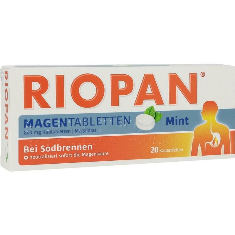 RIOPAN Magen Tabletten Kautabletten