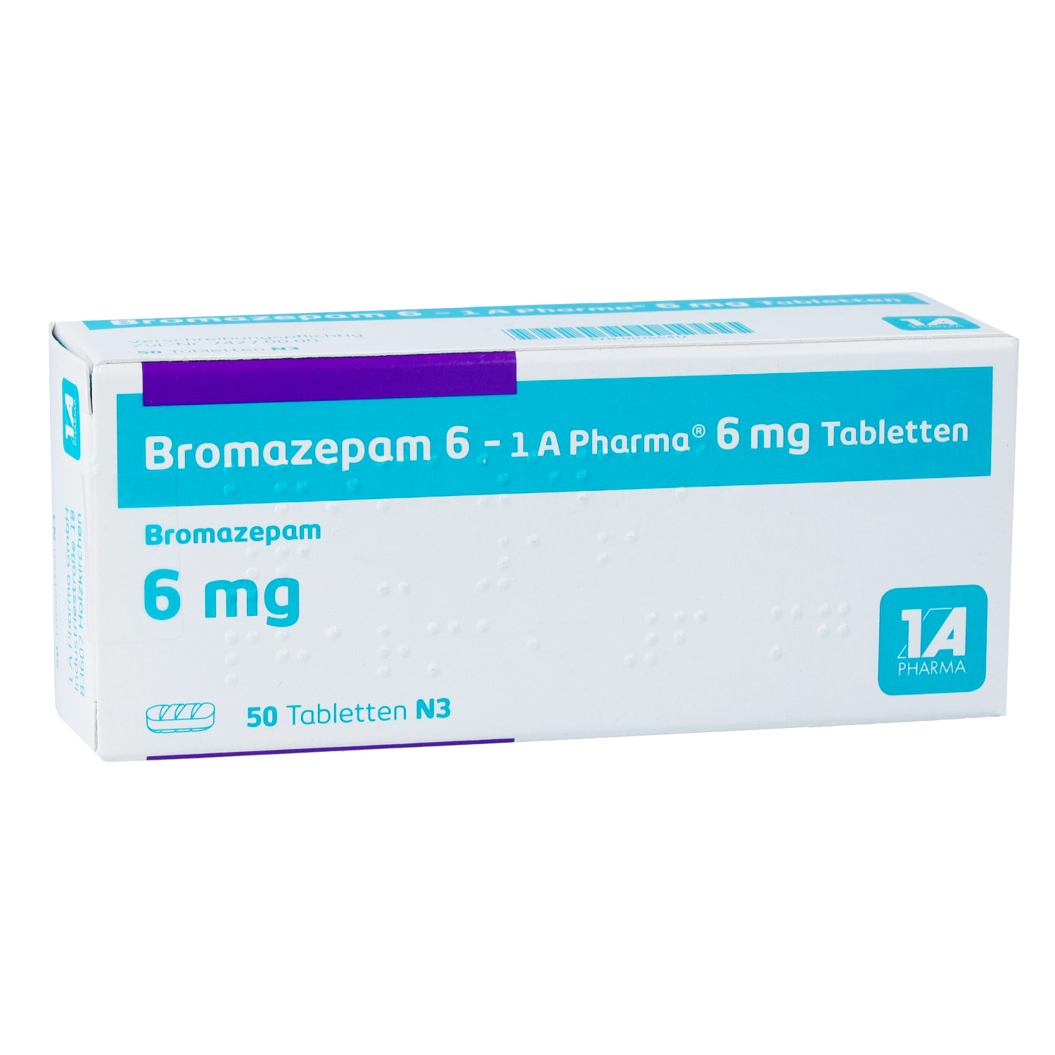 BROMAZEPAM 6-1A Pharma Tabletten