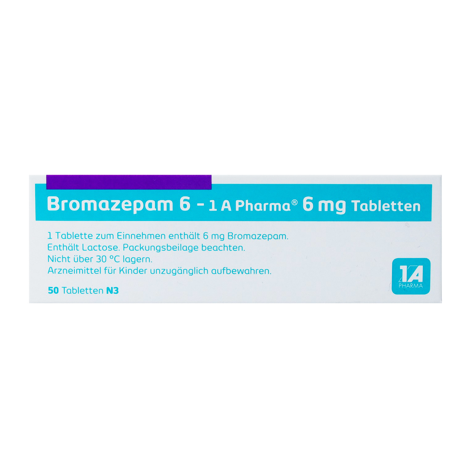 BROMAZEPAM 6-1A Pharma Tabletten