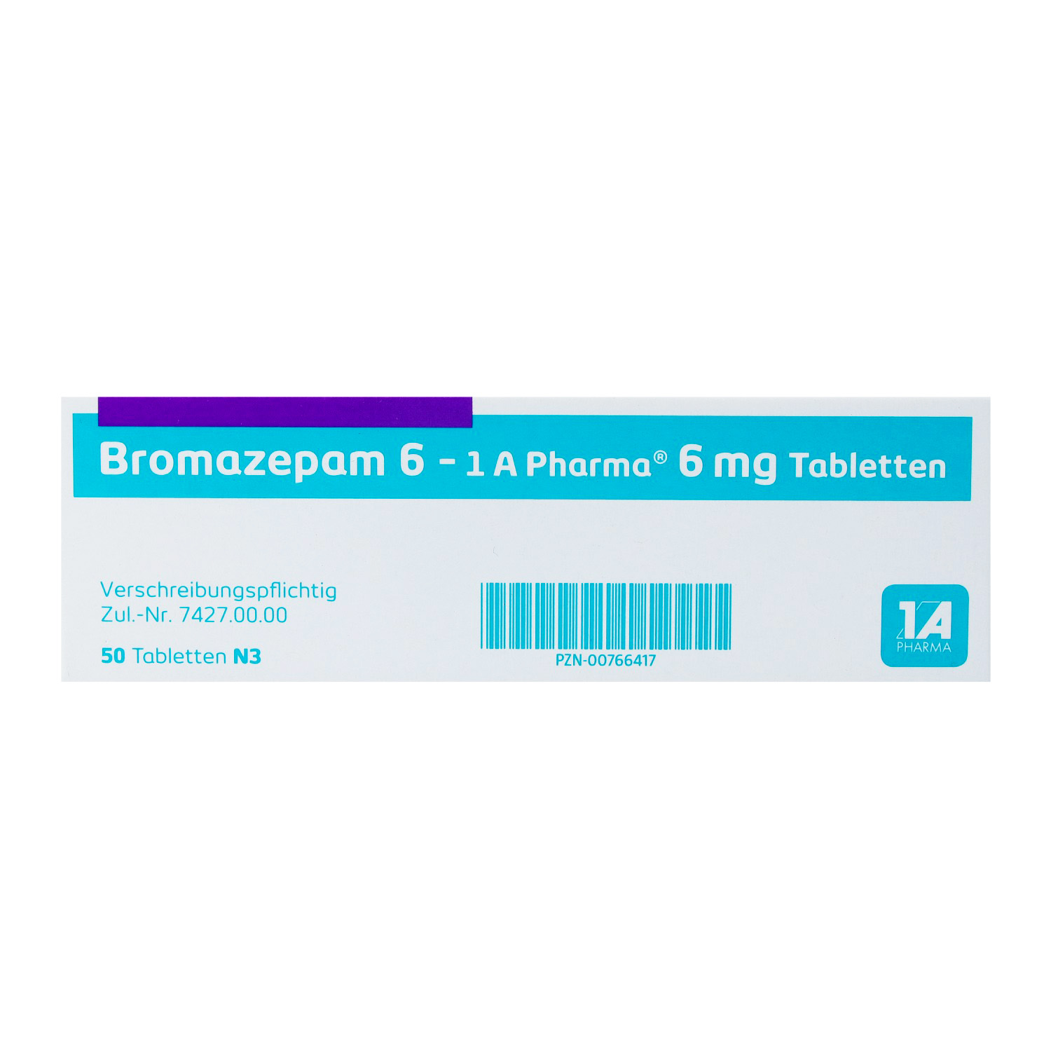 BROMAZEPAM 6-1A Pharma Tabletten