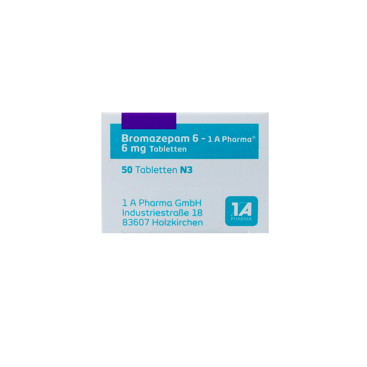 BROMAZEPAM 6-1A Pharma Tabletten