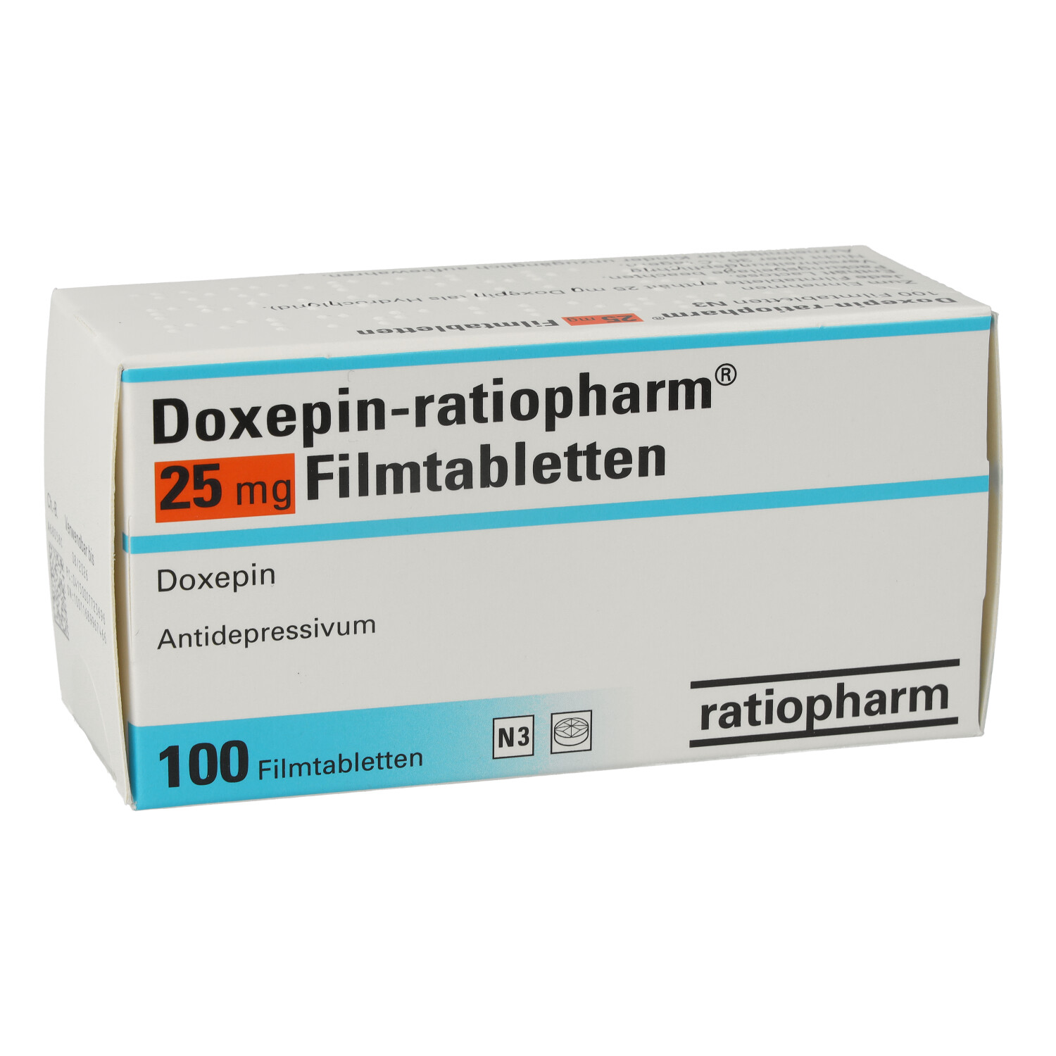DOXEPIN-ratiopharm 25 mg Filmtabletten